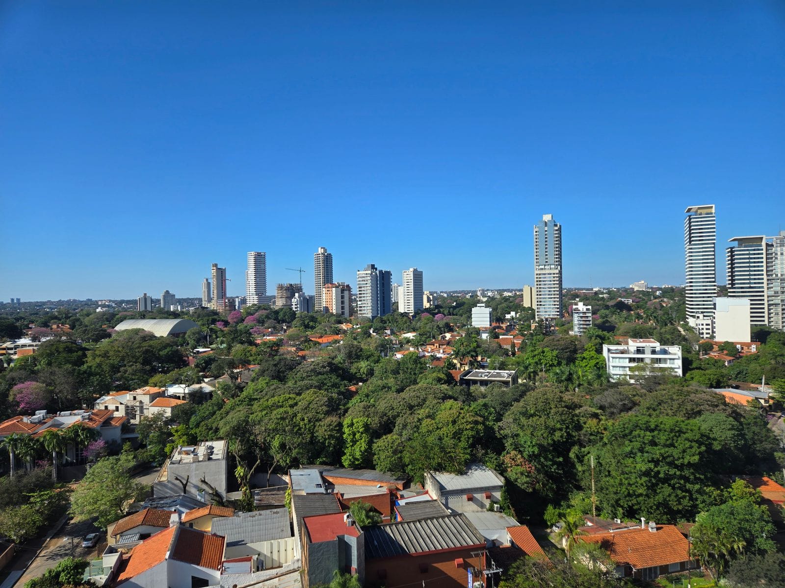 Asunción Paraguay city skyline