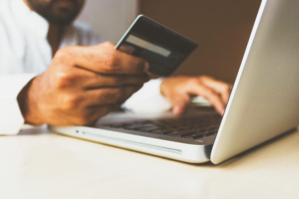 Using online banking with a debit card