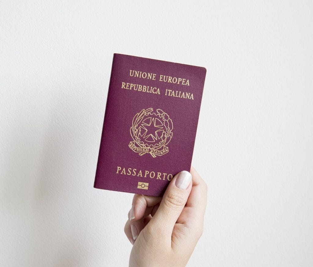 Passport from the country of origin, required for the cédula